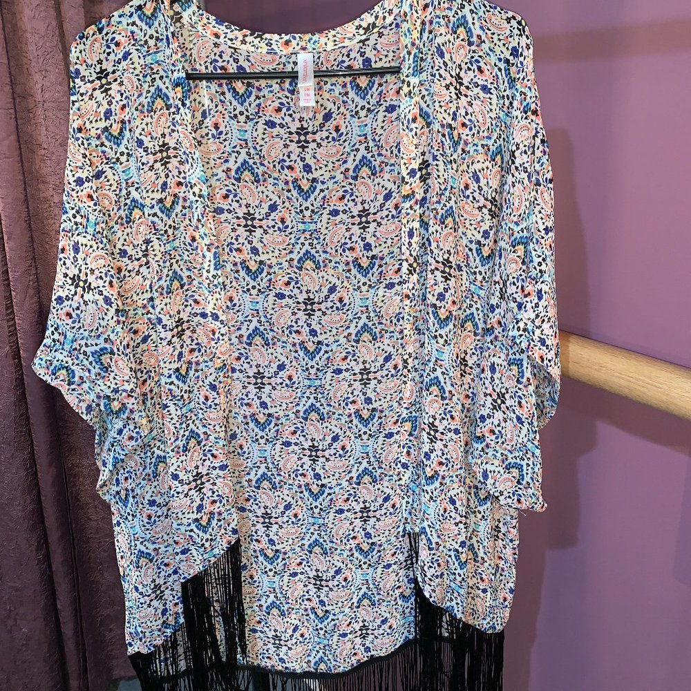 Women's Patterned Kimono